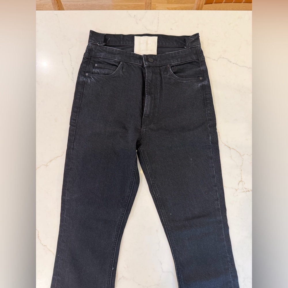 MOTHER black jeans